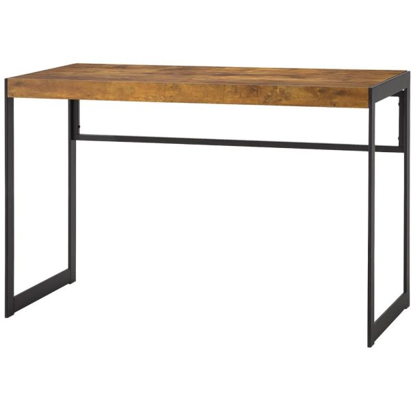 Computer Writing Desk, Antique Brown  By Benzara Cheap