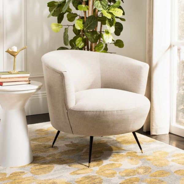 Safavieh Arlette Velvet Retro Mid Century Accent Chair Online Hot Sale - Image 5