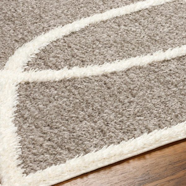 Gilon Taupe Plush Area Rug Cheap - Image 5