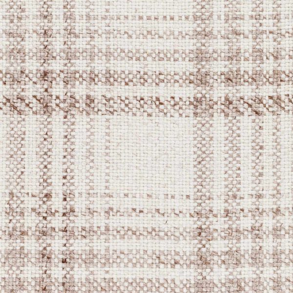 Inara Light Brown Plaid Area Rug Online Sale - Image 4
